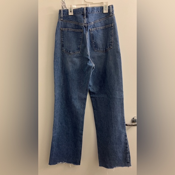 MOVING❤️ Zara High Waist Stright Wide Legs Jeans - Picture 2 of 6